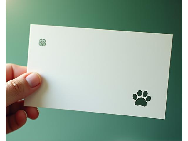 Mano sosteniendo documento de seguro con huella de perro en la esquina